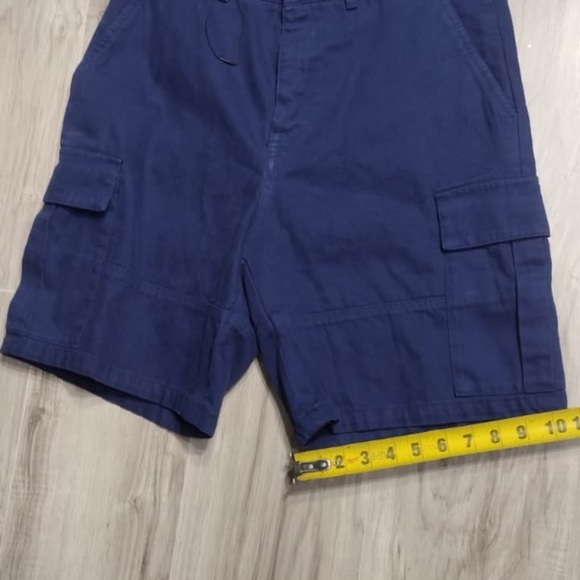 Zara Men's Navy Cargo Shorts size 30 brand new w tags - Picture 7 of 9